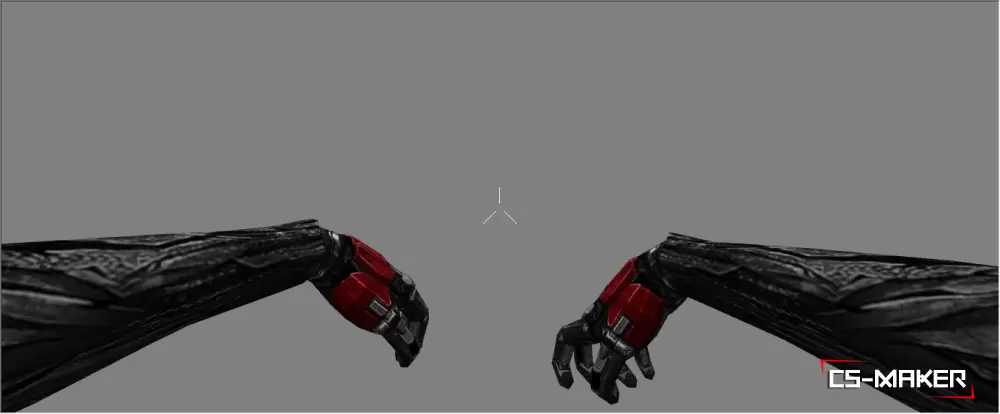 Модель рук зомби «Zombie Cyborg Hand + Bomb» для CS 1.6