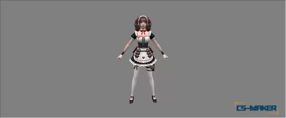 Модель игрока «Bomb Mine Yuri» для CS 1.6