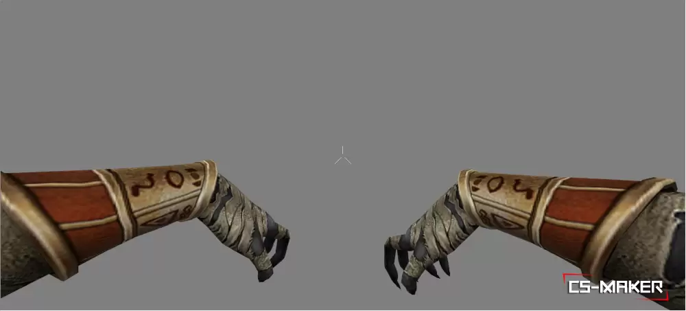 Модель рук зомби «Regular Zombie Anubis + Bomb» для CS 1.6