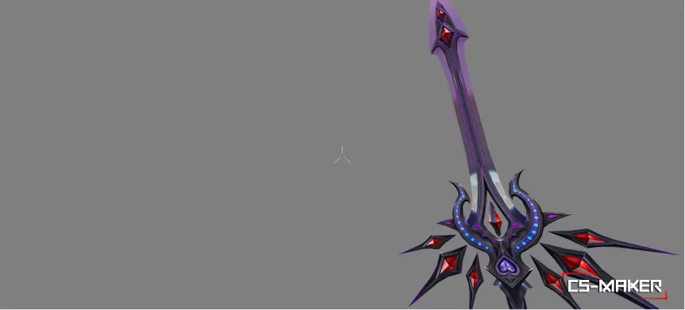 Модель ножа «Miracle Prism Sword Moonlight» для CS 1.6
